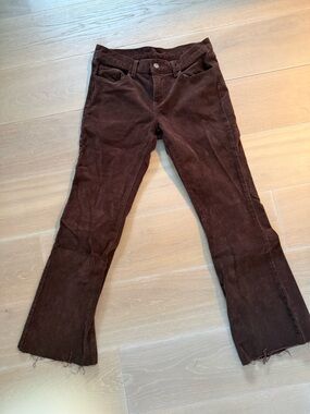 Brown Women's Corduroy Jeans